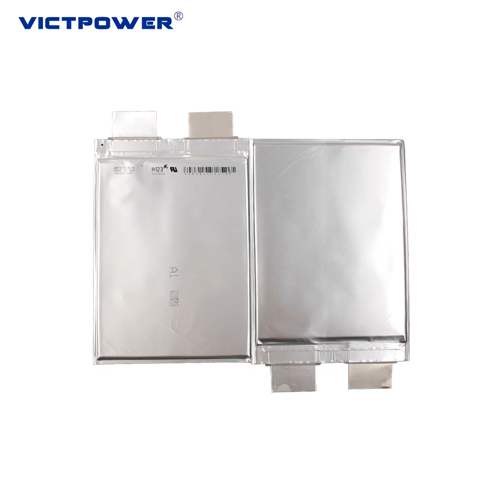 3PCS A123 lifepo4 battery cells 3.2V 20AH polymer batteries Lithium rechargeable batteries 20000mAh for 48V Electric vehicle