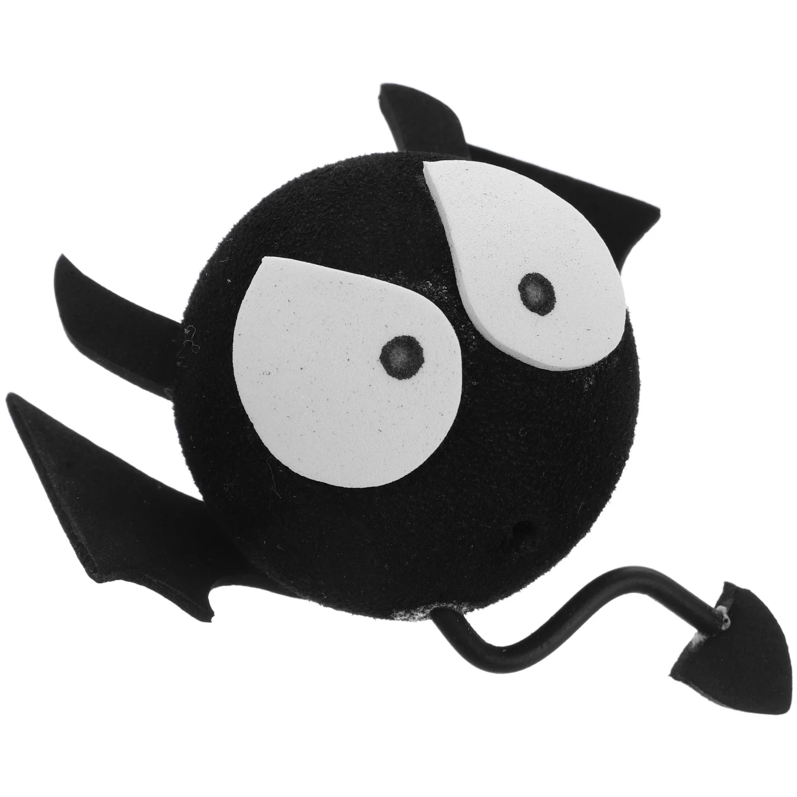 เครื่องประดับเสาอากาศรถยนต์ธีมฮาโลวีน ดีไซน์ค้างคาวตาโต ทนทานต่อสภาพอากาศ สำหรับตกแต่งภายนอกรถยนต์ รถบรรทุก และรถ SUV