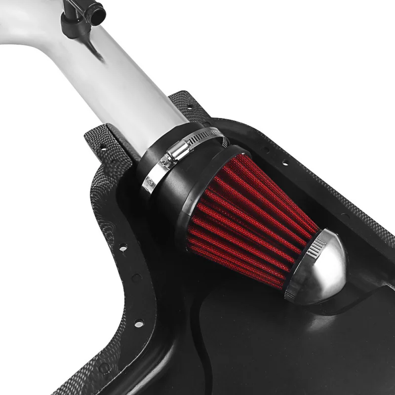 فلتر هواء سيارة سباق لسيارات بيجو 106 206 306 VTS نظام صندوق سحب الهواء البارد فلتر درع حراري من الصلب