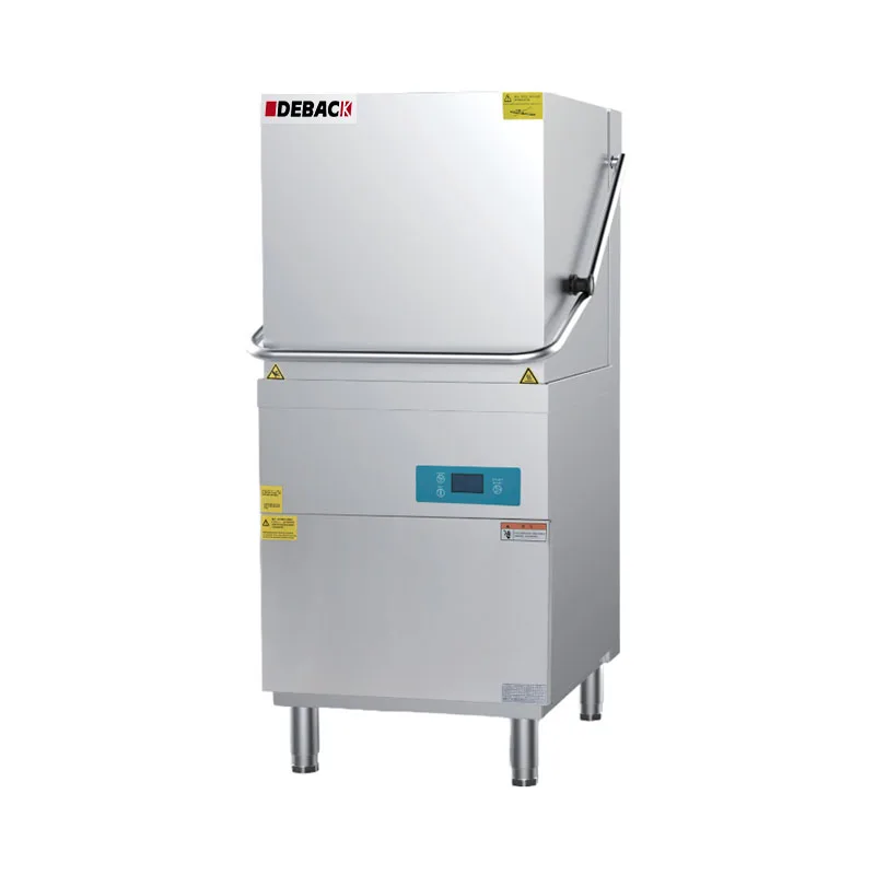 Commercial Automatic Hood Type Dishwasher Kitchen Machines Industrial Kitchen Use High Efficiency 304 Stainless Steel