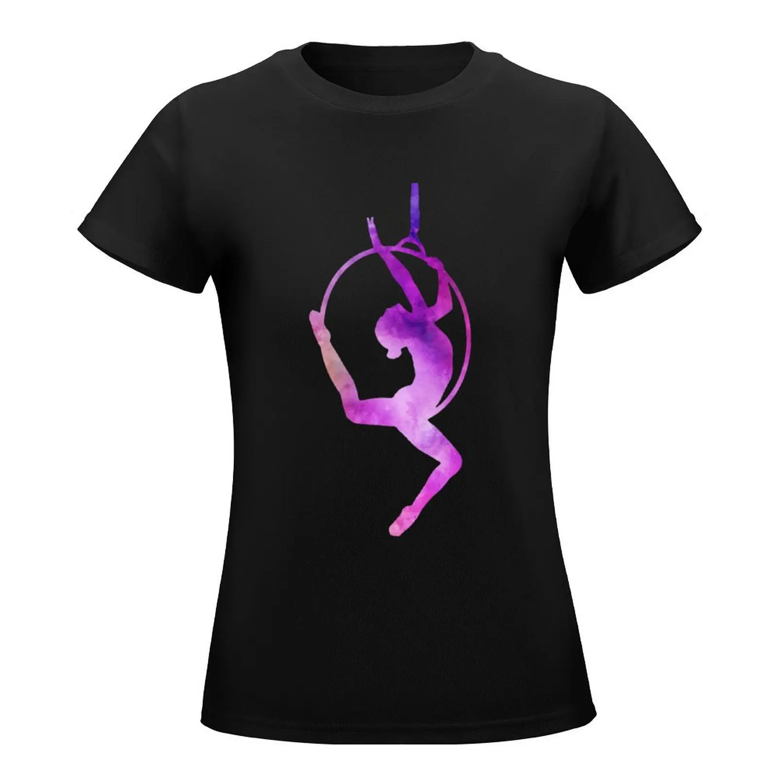 Lyra Hoop Aerial Artist T-Shirt anime clothes graphics hippie clothes oversized clothes for Women