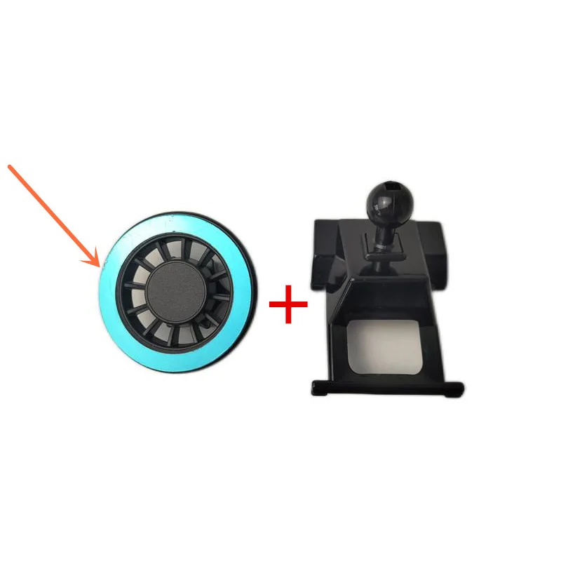 1Set ABS Plastic Material For 2017-2022 Nissan KICKS P15 Special Car Magnetic Phone Holder Fixed Bracket Stand Mobile