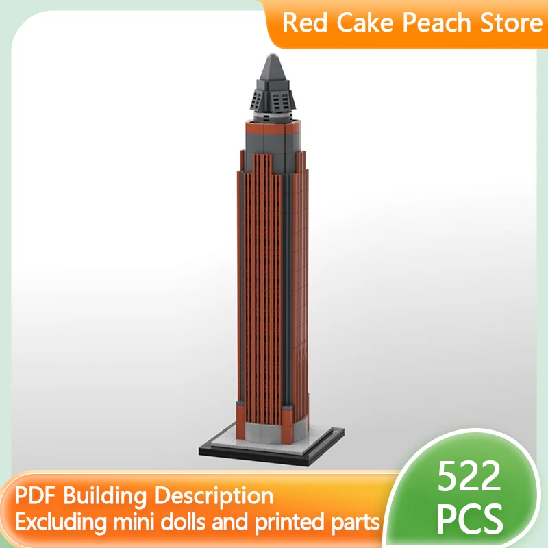 

Модель «Городская улица» MOC: Конструктор «Экспозиционный центр» — Модульная технологическая игрушка для детей, подарок на праздник, набор для сборки