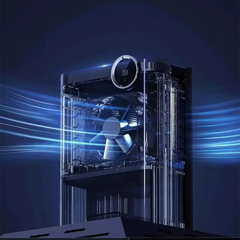 آلة امتصاص الرطوبة مزيل الرطوبة المضادة للرطوبة للمنزل غرفة نوم مجفف الهواء مع ضوء ملون/2L خزان المياه ، 2025 جديد Arr