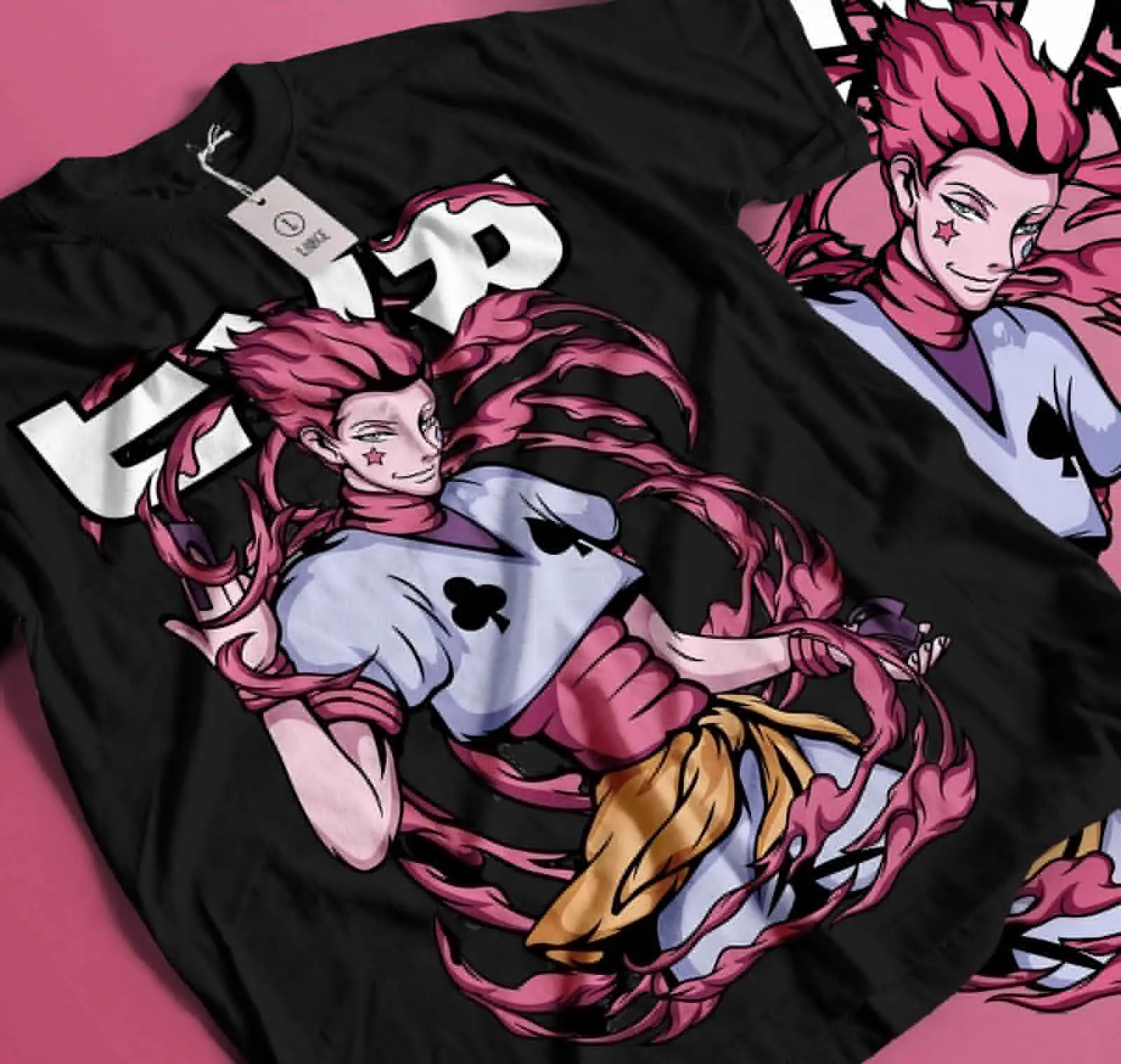 Hisoka Hunter x Hunter T-shirt Gon Killua Neferpitou Anime Manga Shirt Gift 209