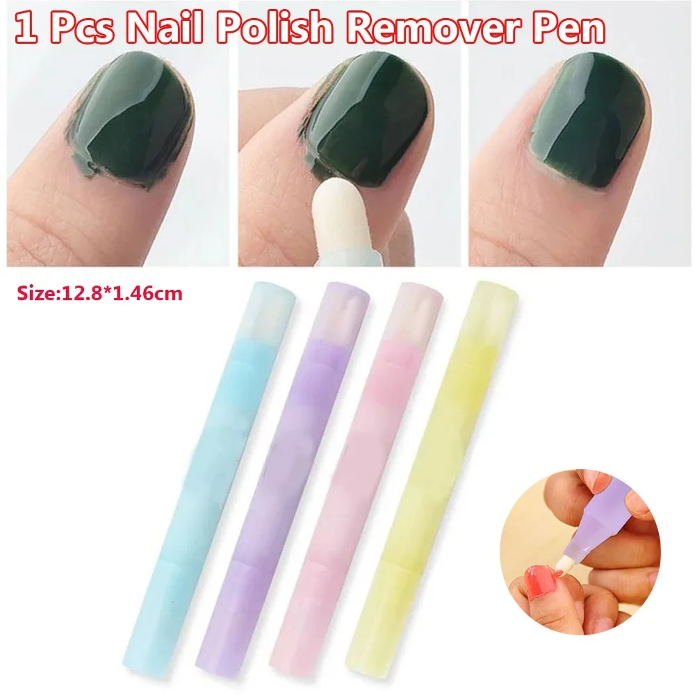 

1 Pc Gel Nail Polish Remover Pens Nail Art Corrector Pen Manicure Cleaner Remover Tools
