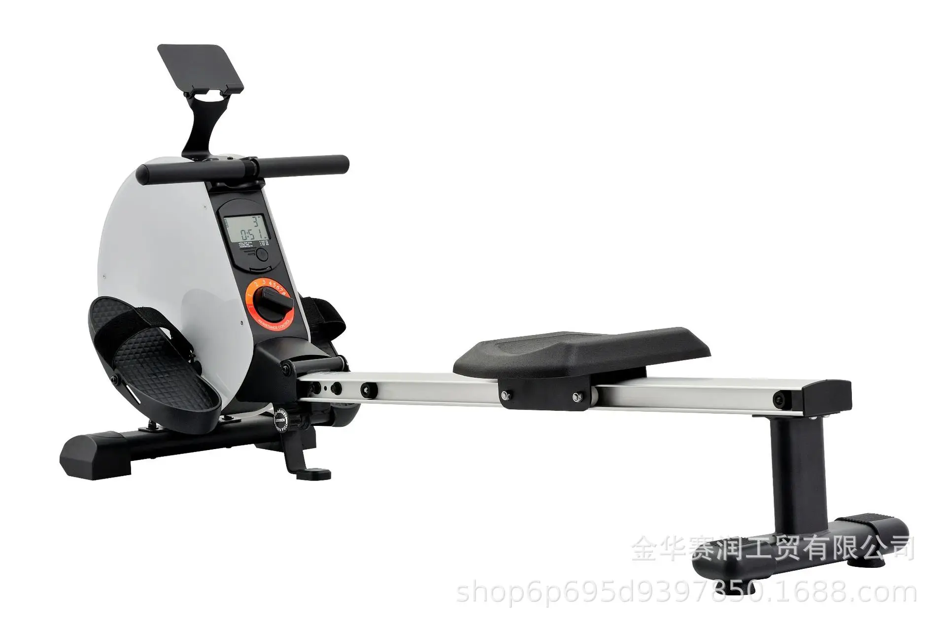 Household Foldable Magnetic Control Water Resistance Wind Resistance Rowing Machine Stepper Arm And Leg Exercise Machine