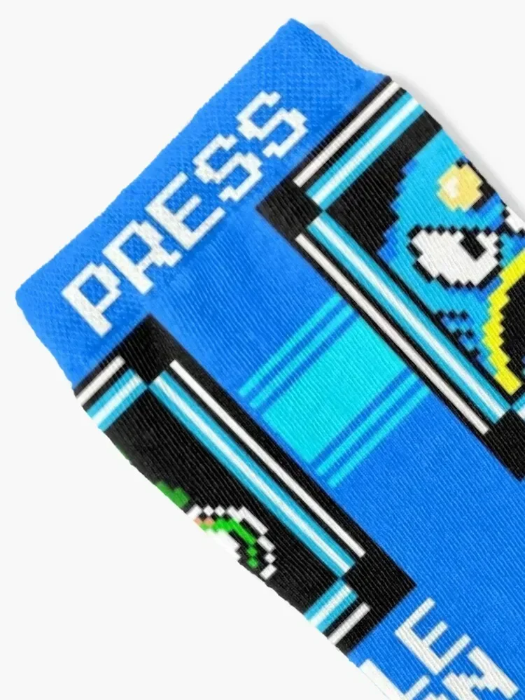 Megaman 2 Level Screen Socks Thermal man winter Stockings compression Socks For Man Women's