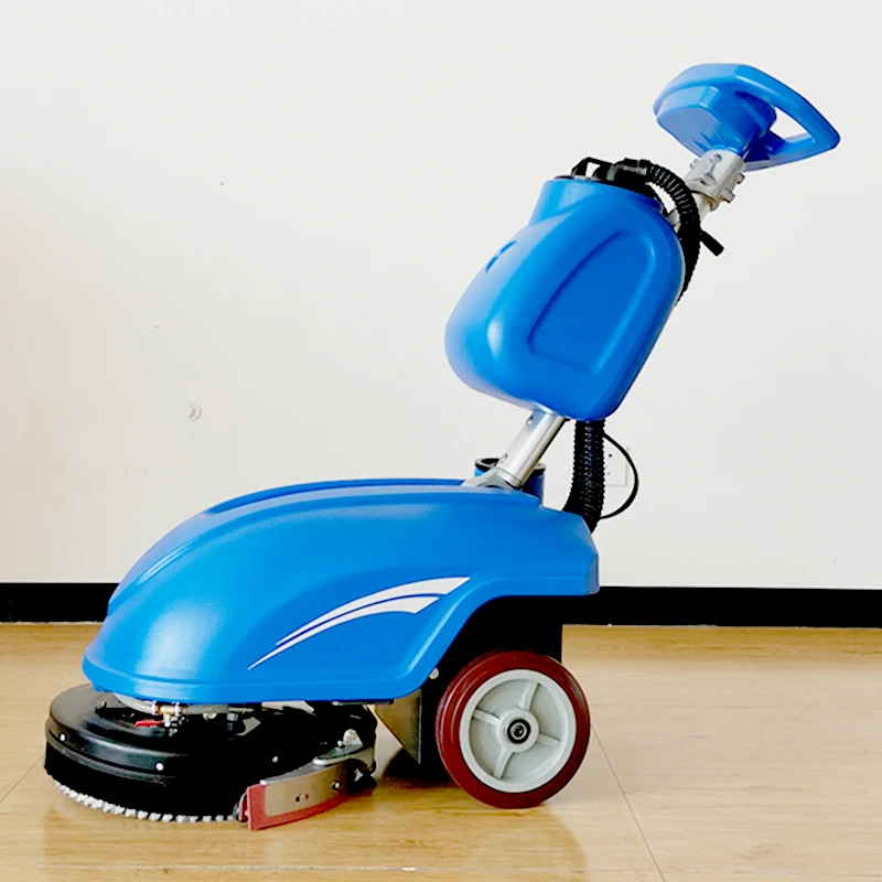 Lavapavimenti economico Mini batteria portatile Macchina per la pulizia delle piastrelle in marmo Negozio Ufficio Lavapavimenti automatico a mano Prezzo della macchina