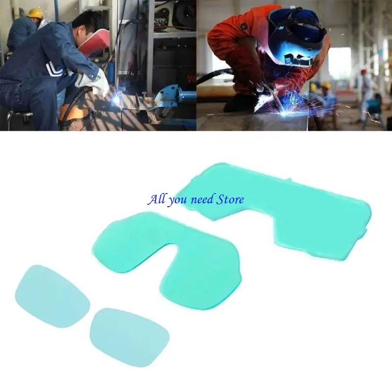 

K9FB Welder's Eye Lenses 10 Pack Replacement Eye Caps for PC Welding Glasses