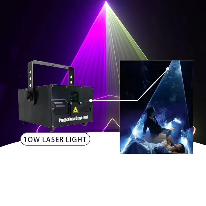 10W Laser Light Rgb…