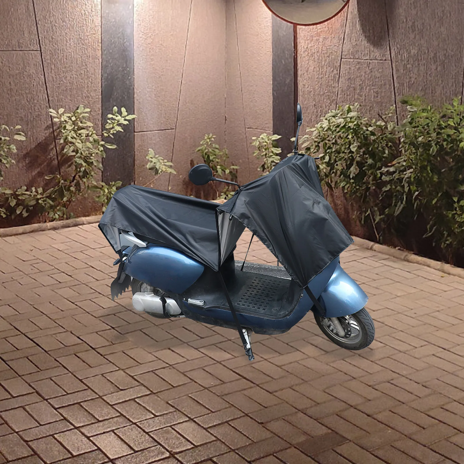 

72x250cm Motorcycle Cover Waterproof Outdoor Protection for Scooter and Bicycle Extended Size Mobility Ebike Cover Shade Dust