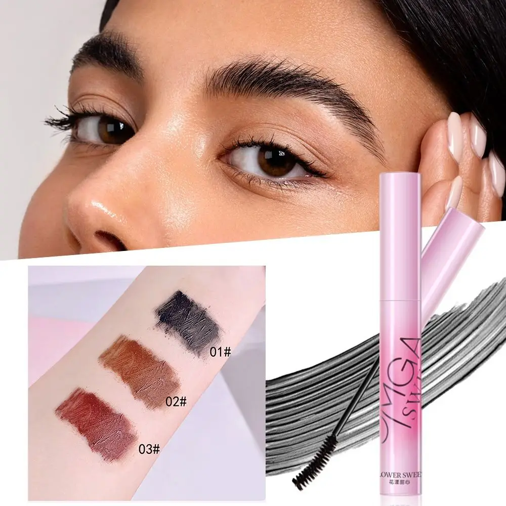حار 3 ألوان الحاجب كريم طويلة الأمد مقاوم للماء العين الحاجب الظل الجمال الحاجب Sweatproof الحاجب ماسكارا للنساء