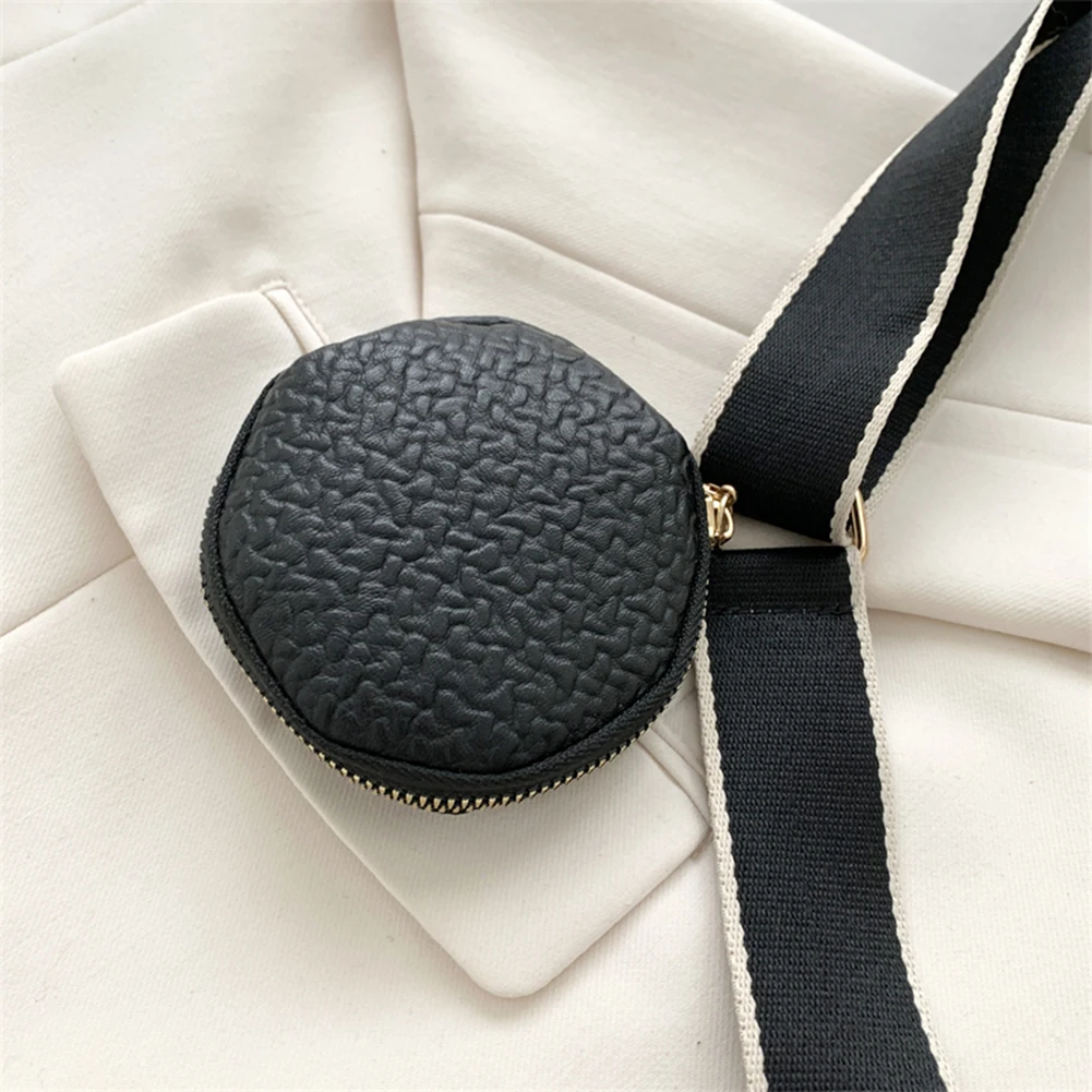 Fashion Women Pu Shoulder Bags Solid Color Designer Women Satchel Handbags with Small Purse Wide Strap for Travel Shopping