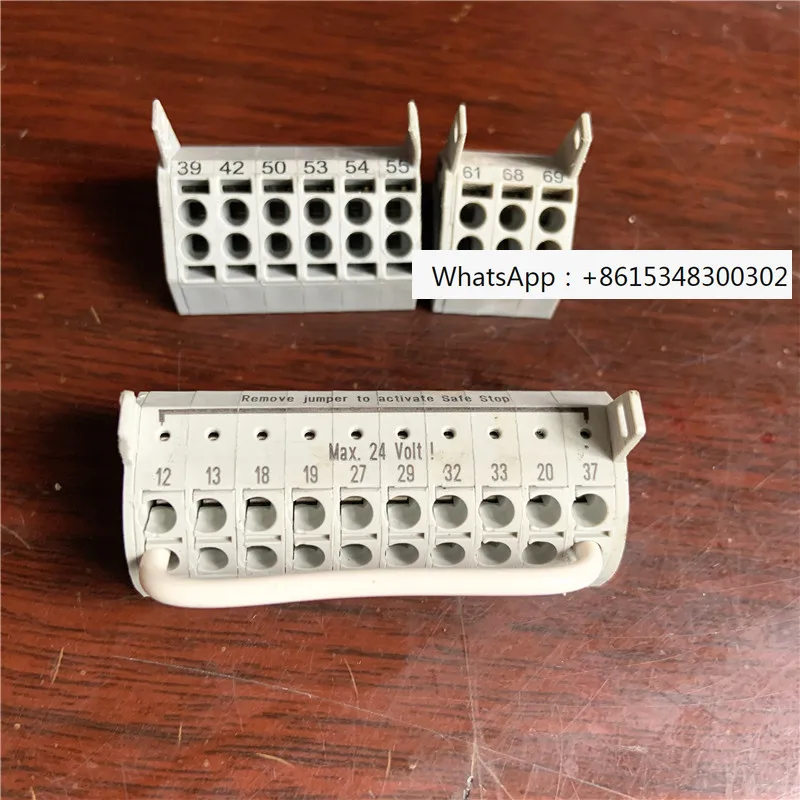 Frequency converter FC102-302-301-202 series control tray column plastic wiring terminal block