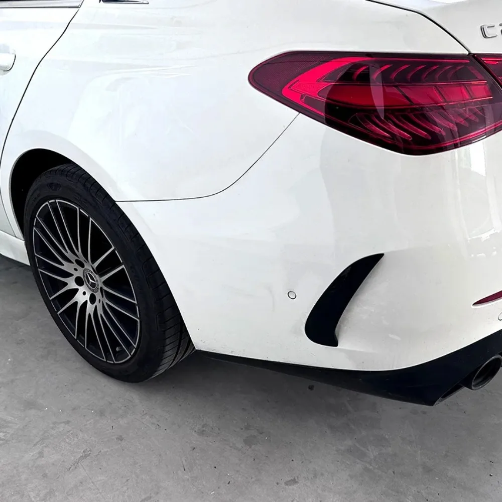 

Задний сплиттер-спойлер с воздухозаборниками для Mercedes-Benz C-Class W206 S206 C260 C43 C63 AMG 2022 2023, тюнинг-комплекты для кузова
