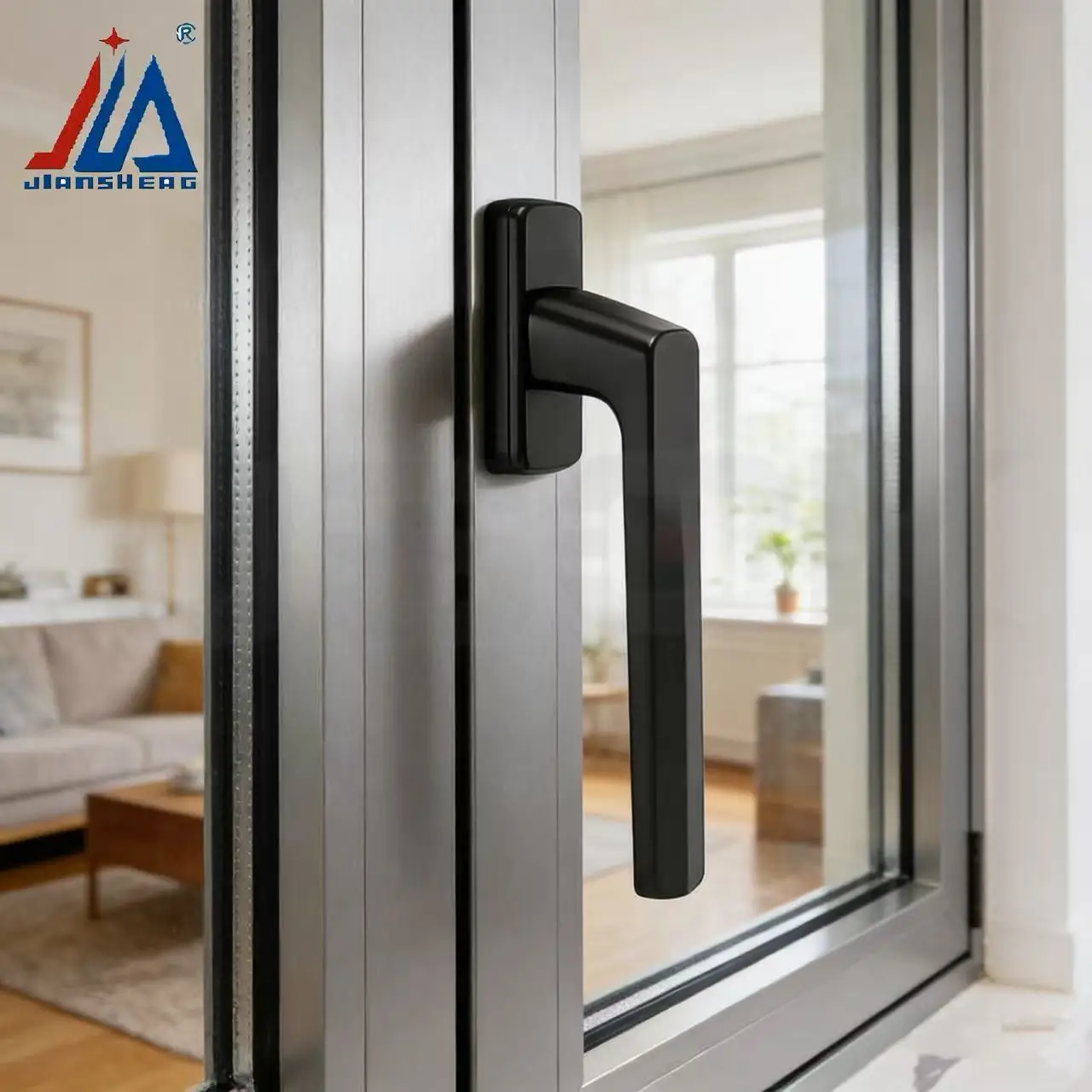 Heavy Duty Aluminum Alloy Window Handle Casement Door Lever for Home Security - Durable Window And Door Hardware