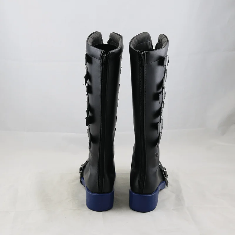 Hatsune Miku Project diva x scarpe Cosplay donna uomo Hatsune Miku Cos Anime Performance stivali neri