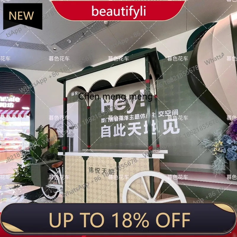 

P178 Night market riding snack car outdoor upside down donkey stall dining car three-wheeled sales booth car