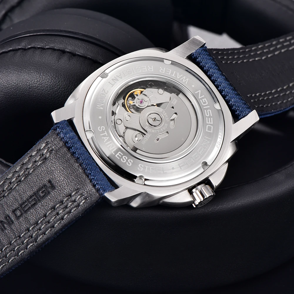 PAGANI DESIGN Men\'s Watches 2026 New Mechanical Automatic Watch For Men 200M Diving Top Brand Luxury Wristwatch Stainless Steel