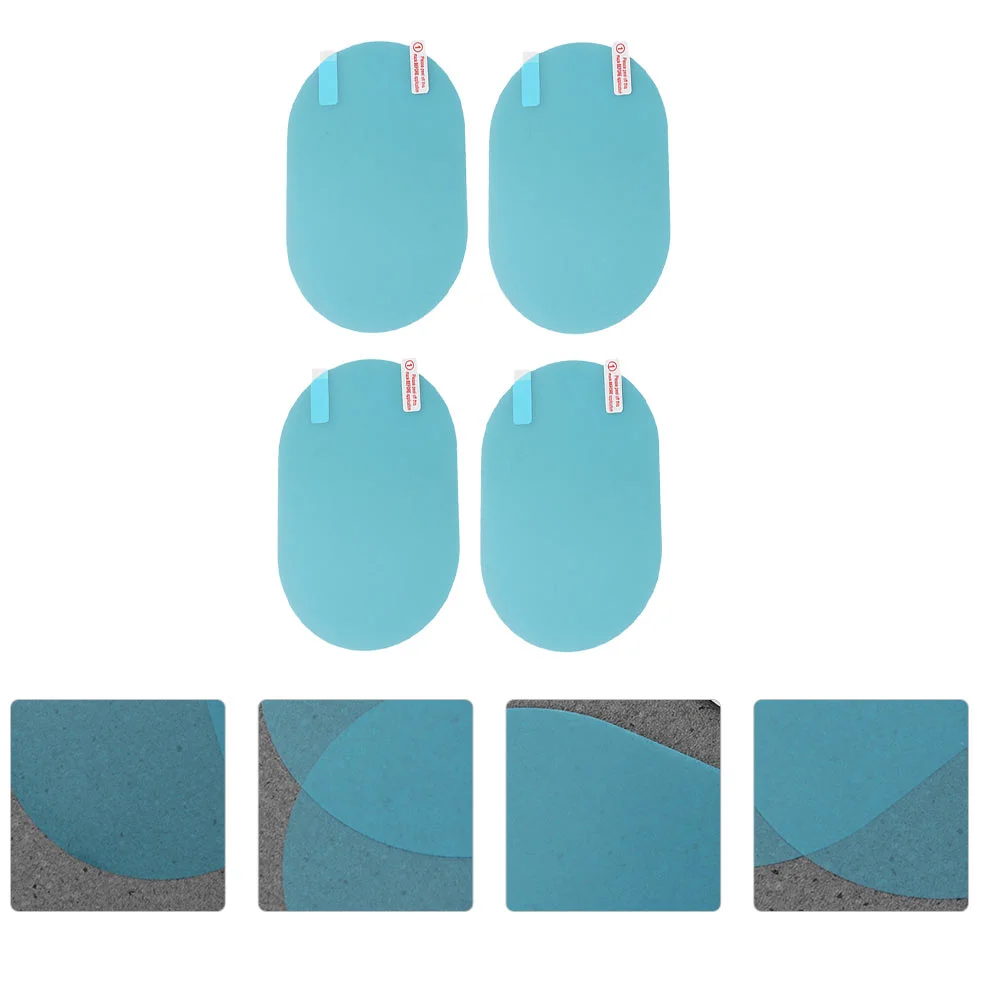 3 Pack Mirror Film Useful Things for Cars Stickers Accessories Novelties Coating Anti Glare Gadgets Auto Accessory