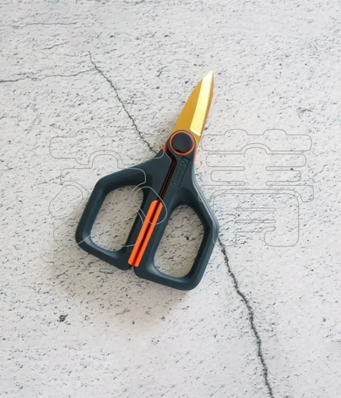 Electrical cutting tape dual component handle and wire cutter TiN coating 140mm