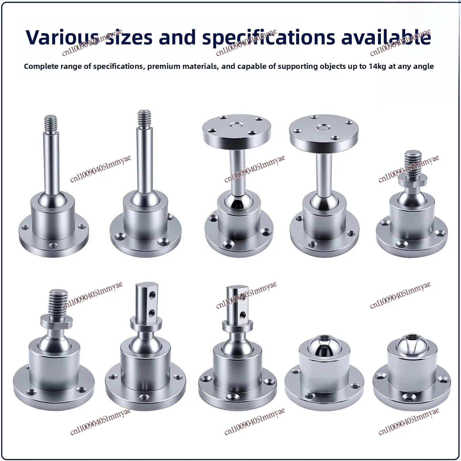 Arbitrary stop and position rotation universal ball head damping shaft can be adjusted arbitrarily
