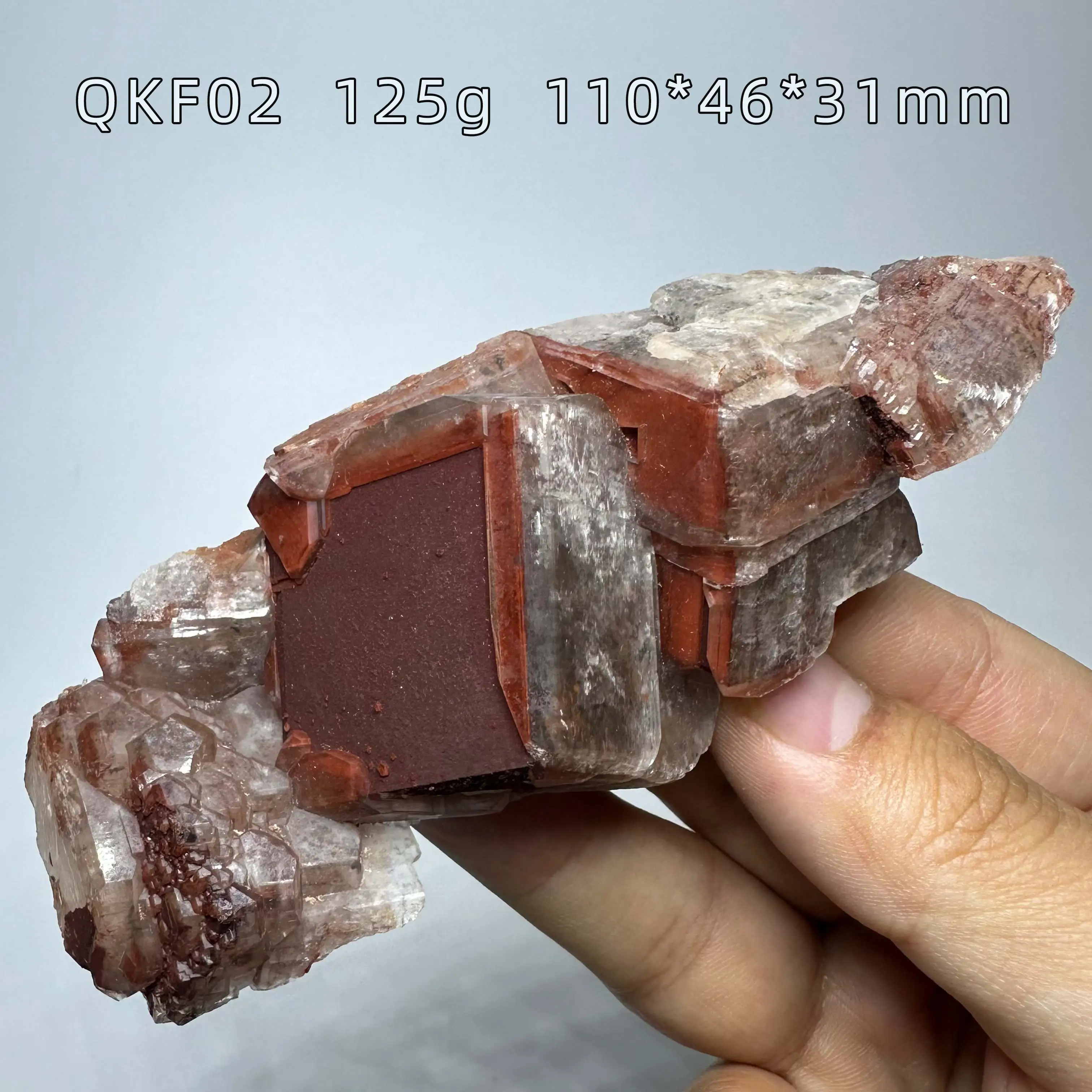 Natural Stepped Shaped Chocolate Calcite Rock Original Mineral Specimen Quartz Healing Stone Home Decor