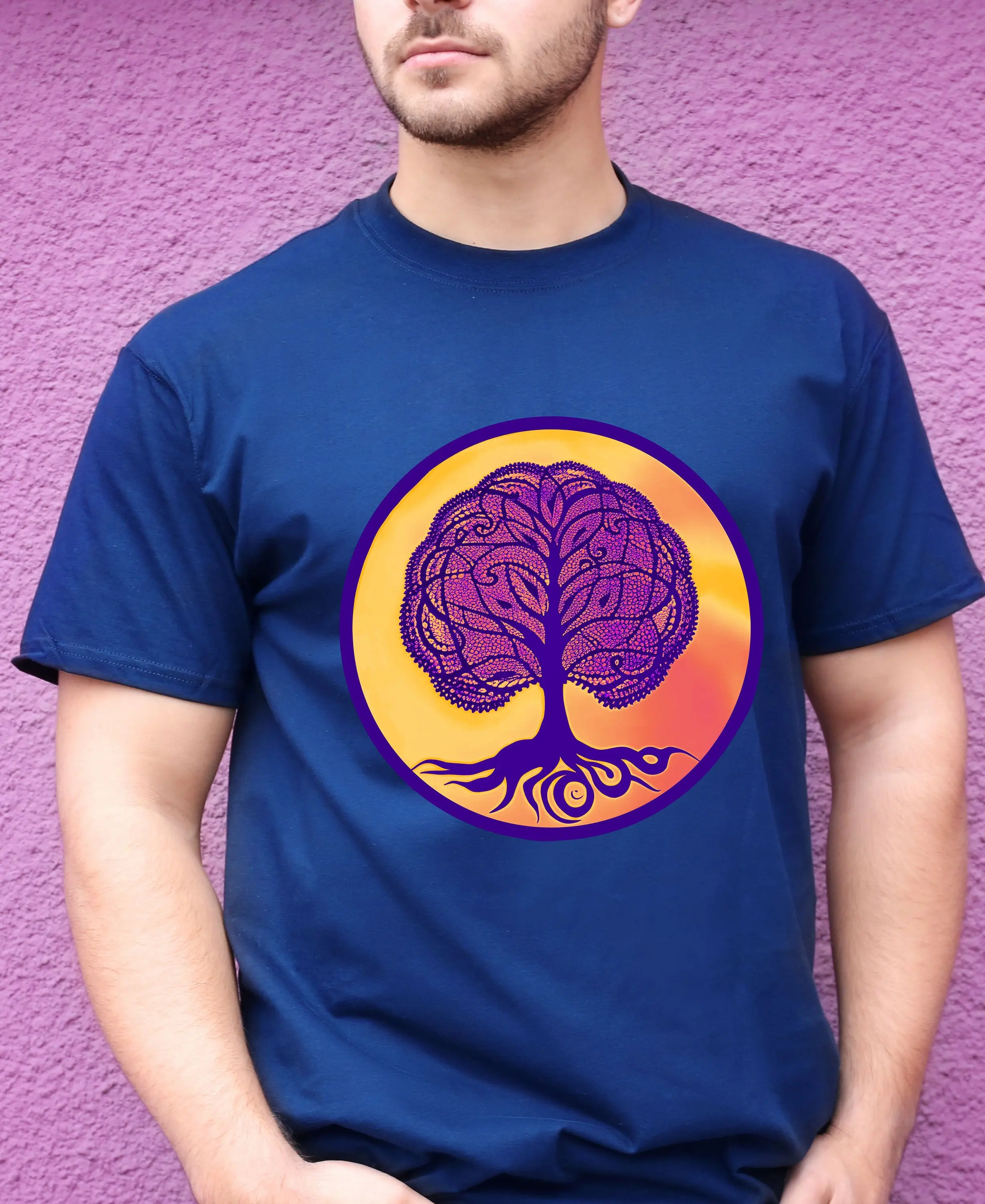 Tree T Shirt New Age Roots Magick Pagan Witch of Life for Dad Nature