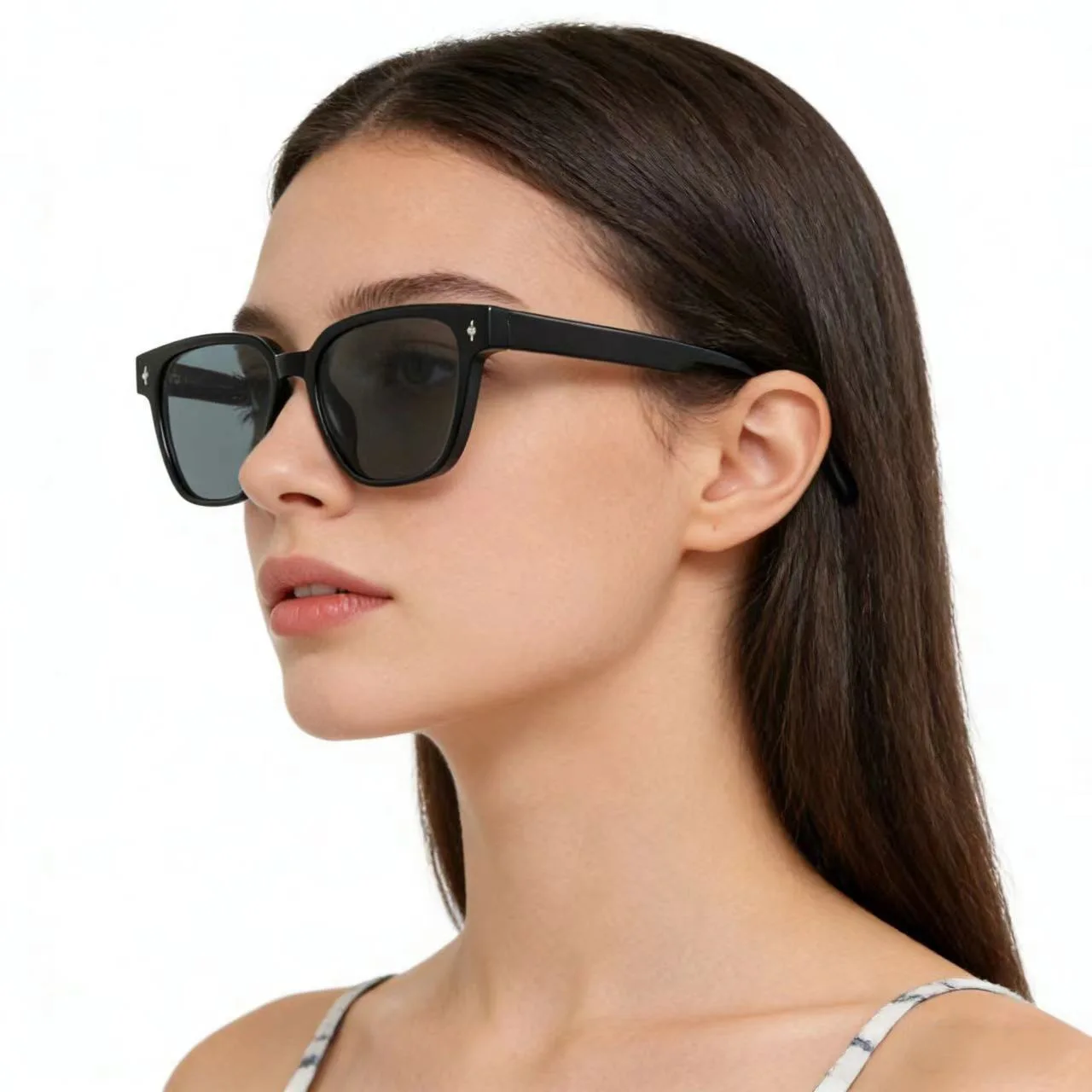 クロスボーダー新しいスタイルメンズヨーロッパとアメリカのインスタイルトレンディなストリート写真モダンな魅力レトロスクエアサングラス