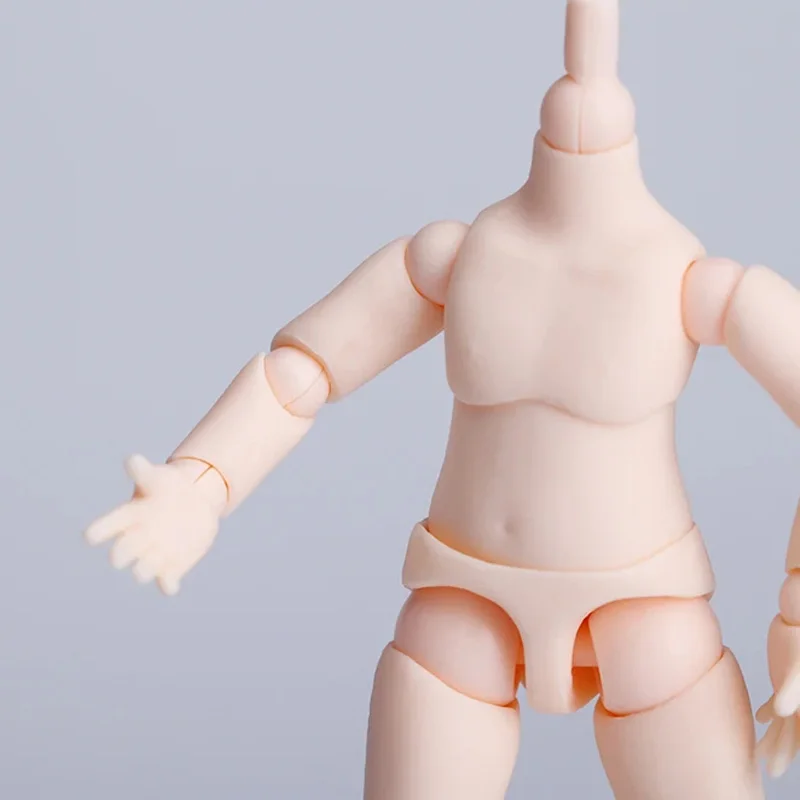 Cuerpo de figura de muñeca articulada móvil esférica, accesorios de 10cm y 11cm, adecuado para cabeza GSC ob11 1/12 BJD