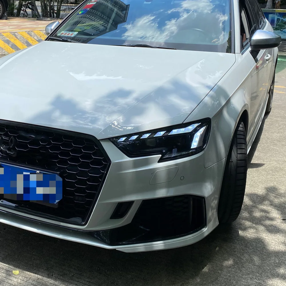 

Car Front Lamps For Audi A3 S3 RS3 2013-2016 LED Auto Headlight Assembly Upgrade High Quality A5 Design Bifocal lens Accessories
