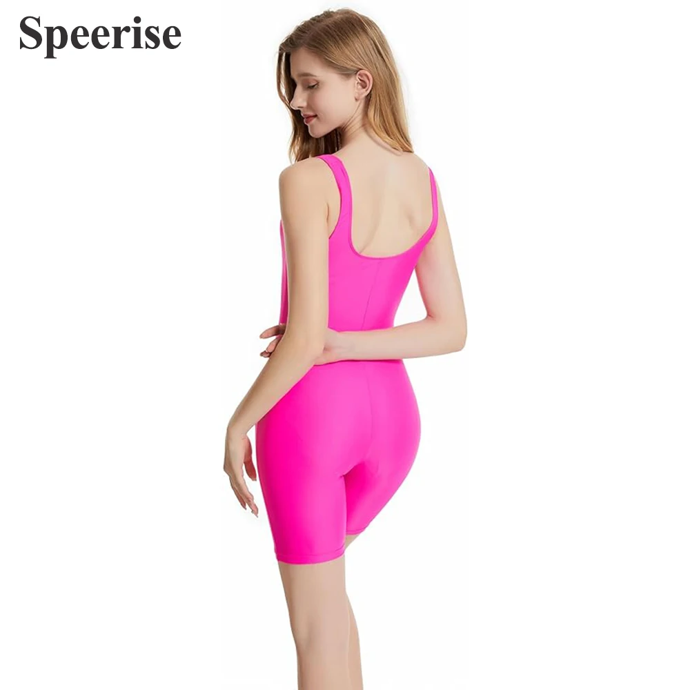 Spandex Leotard Yoga Jumpsuits One Piece Tank Short Unitard Women Activewear Dance Clothes Sleeveless Sexy Bodycon Streetwear