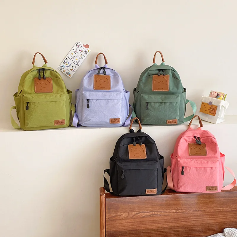 Kids Backpacks for Boy School Bags Mother Kids Bags for Girl Solids Toddler Backpacks Cute Backpacks for Girl Mochilas De Hombre