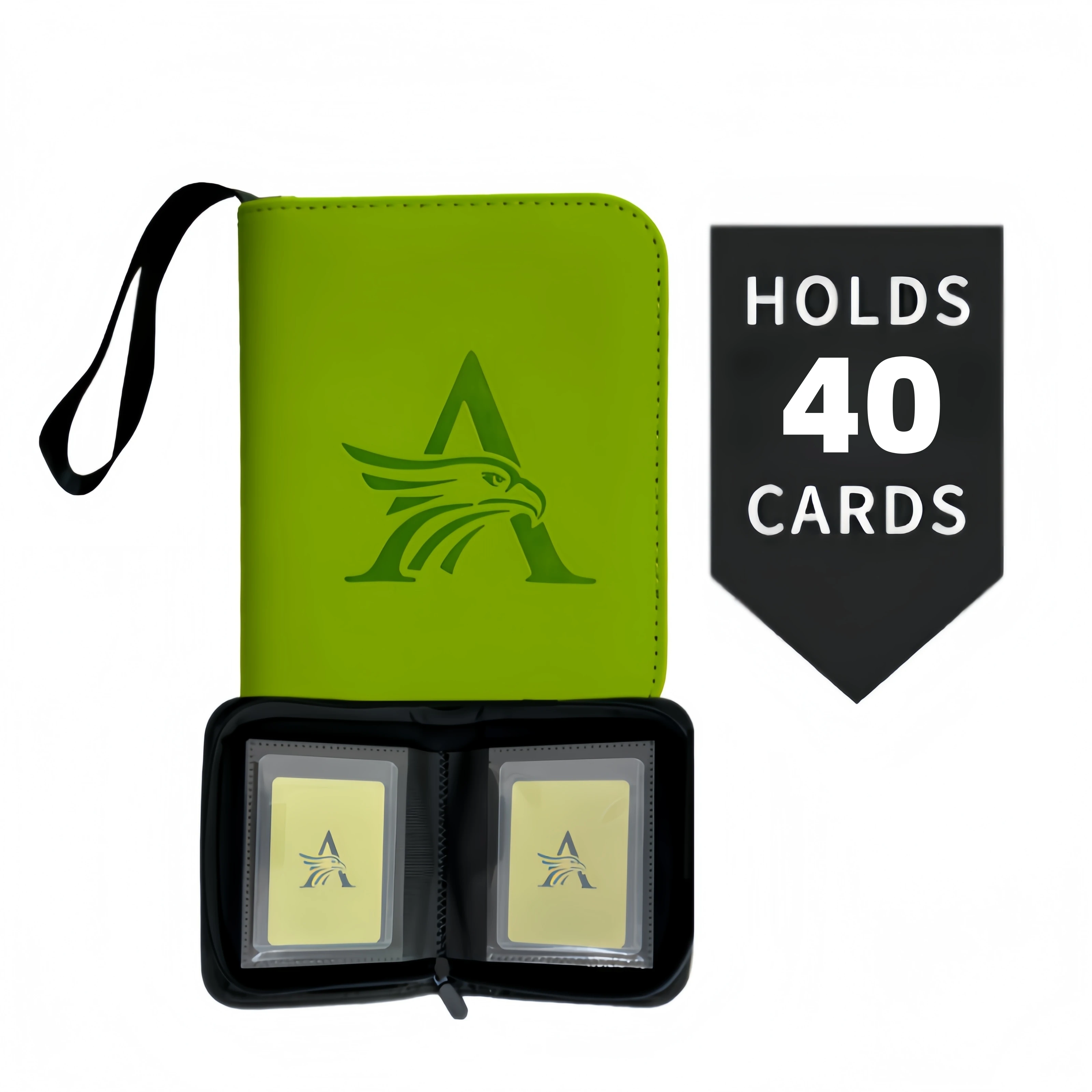Top Loader Binder, 1 Tasche für 40 Karten im Format 3"x4", seitlich befüllbares kleines Album, für MTG, TCG, Pokémon, Sammel- und Sportkarten – Detail 11