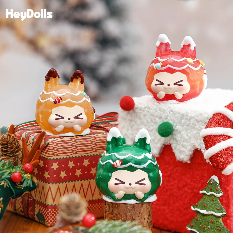 صندوق أعمى من سلسلة أرنب كيكي الدافئة لعيد الميلاد #4