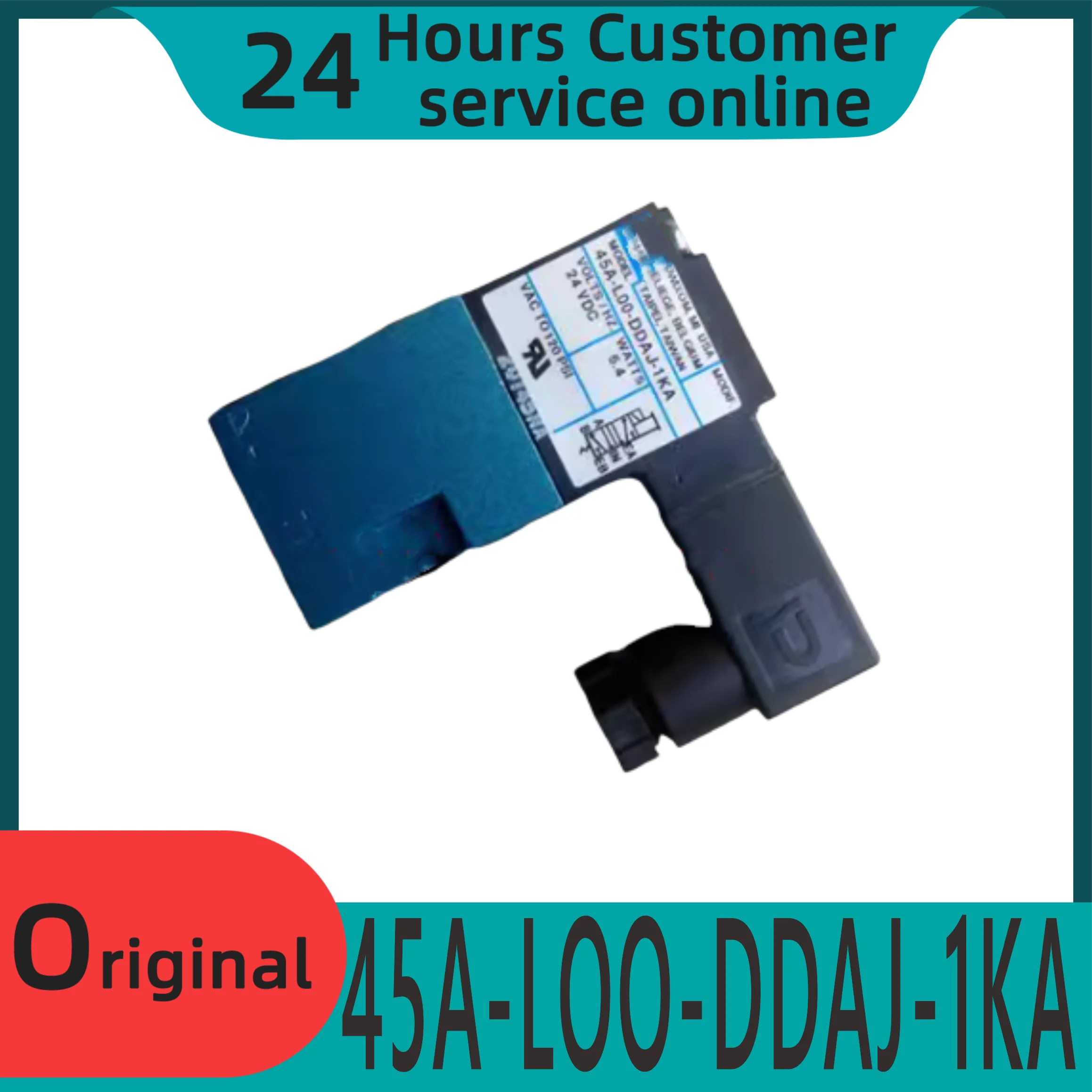 

Brand new original solenoid valve 45A-LOO-DDAJ-1KA