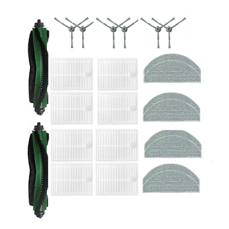 Conga 7490 Ultimate Home Genesis/Lubluelu L20 스위핑 로봇 액세서리 클리너 부품 교체 용 A44F-24 Pcs