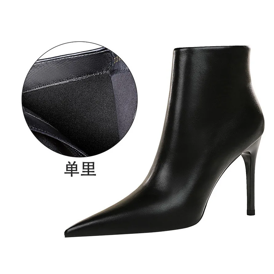 Women Pumps Style Sexy Nightclub High Heel Short Slim Fashion Women's Boots Ladies Shoes Louboutin туфли женские женская обувь