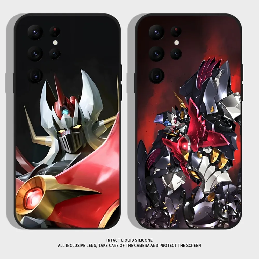 

M-Mazinkaiser Robot Phone Case For Samsung S24,S22 Ultra,S20,S30 plus,S22 plus,S23,S30 ultra 5G Silicone Cover