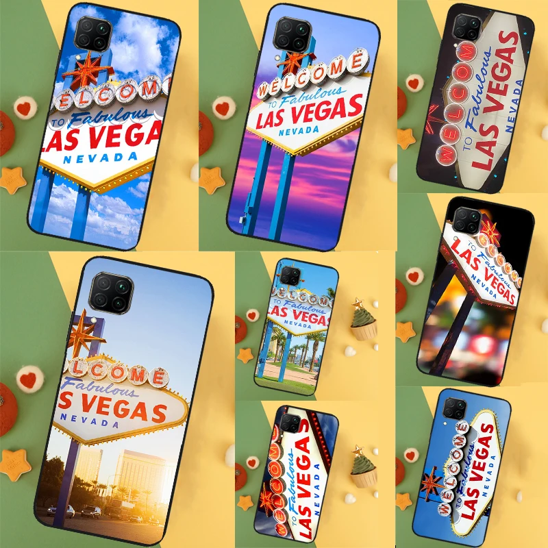  Las Vegas Sign Rome Case For Huawei Nova 11 Pro 3i 7i 8i 11i Y60 Y70 Y90 Y61 Y91 9 10 SE P20 P40 P30 Lite Cover