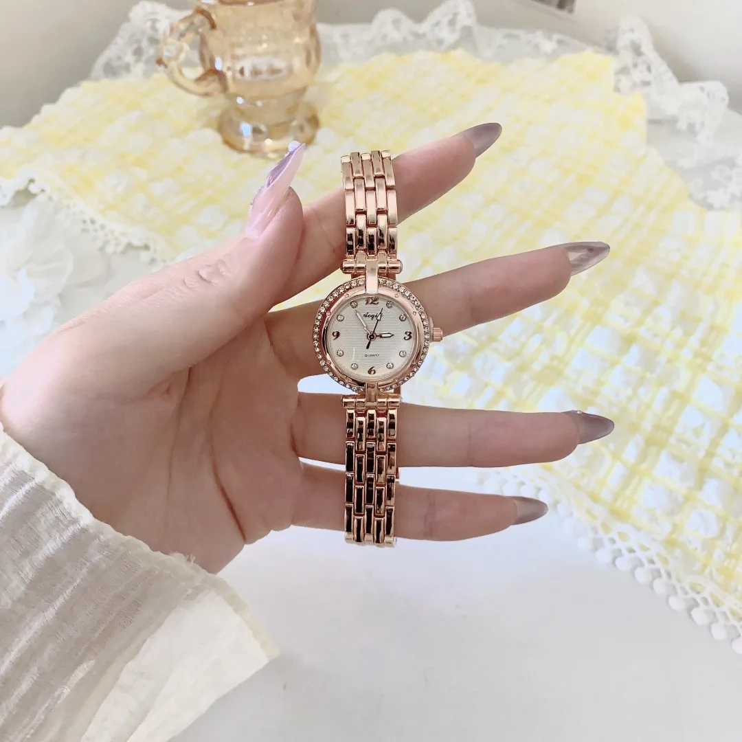 แฟชั่นผู้หญิงหรูหรานาฬิกาสุภาพสตรีนาฬิกาสําหรับสร้อยข้อมือ Montre Femme นาฬิกาข้อมือหญิงนาฬิกาผู้หญิง Relojes