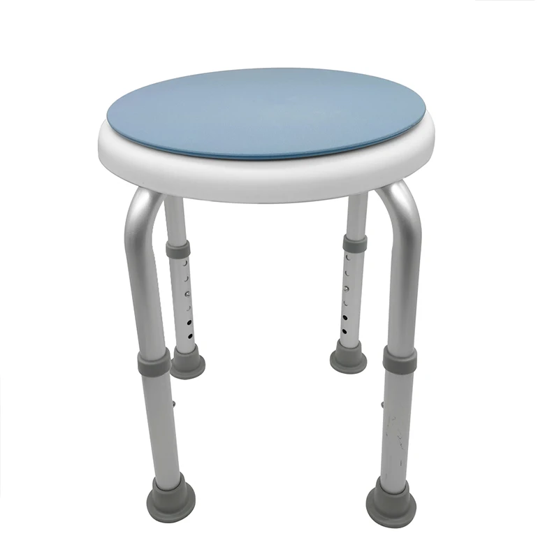 Multifunction 6 Gears Adjustable Non-slip Bath Stool Elderly Children Bath Tub Shower Stool Rotatable Seat Safe Bathroom Chair