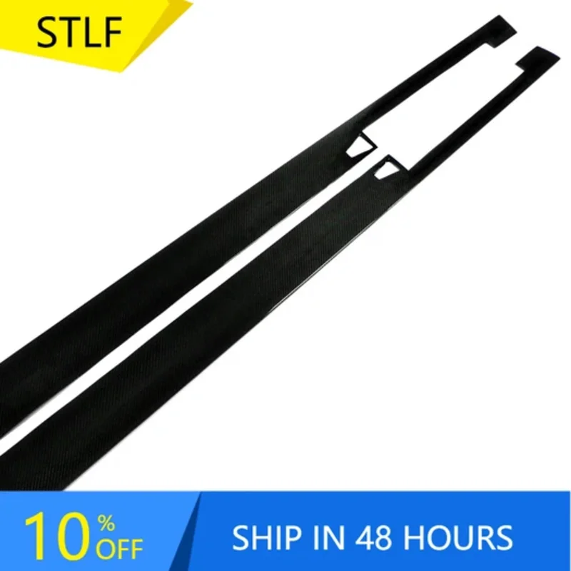 Deren جودة عالية فيراري 458 إيطاليا ألياف الكربون طقم الجسم الجانب تنورة تمديد الشفاه تقليم قطع غيار السيارات على 10% بيع