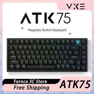 VXE ATK75 E-Sports Magnetic Switch Mechanical Keyboard 81Keys 