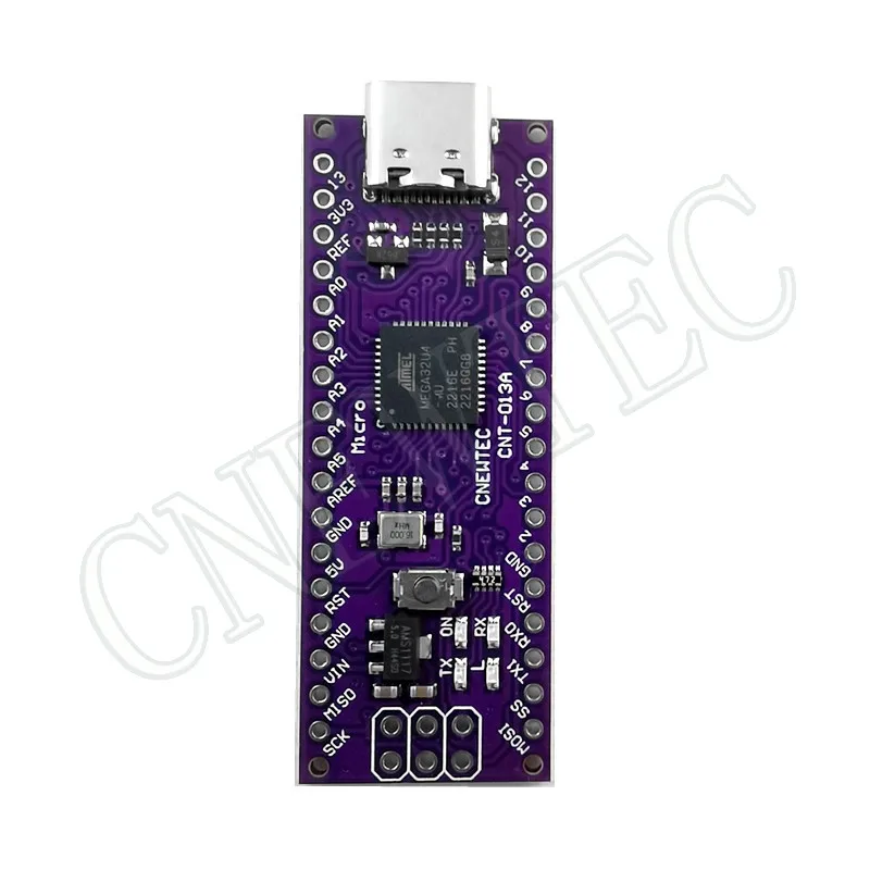 Micro ATmega32U4 5V/16MHz Module Version Replace Pro Mini ATmega168 ATmega328  Type-C USB Interface