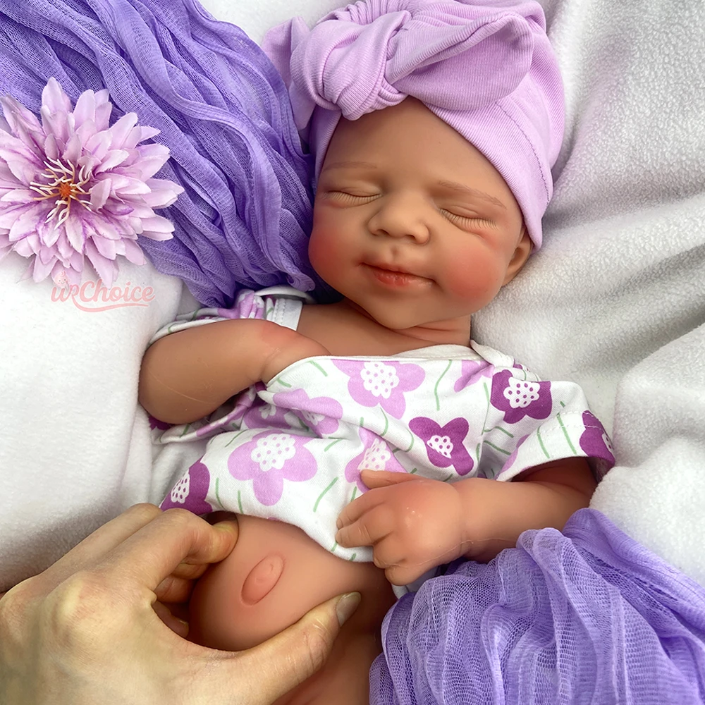 50cm Pascale poupée douce en silicone renaissante imperméable bébé fille / garçon peut ouvrir la bouche poupée soutien émotionnel pour la maladie d'Alzheimer