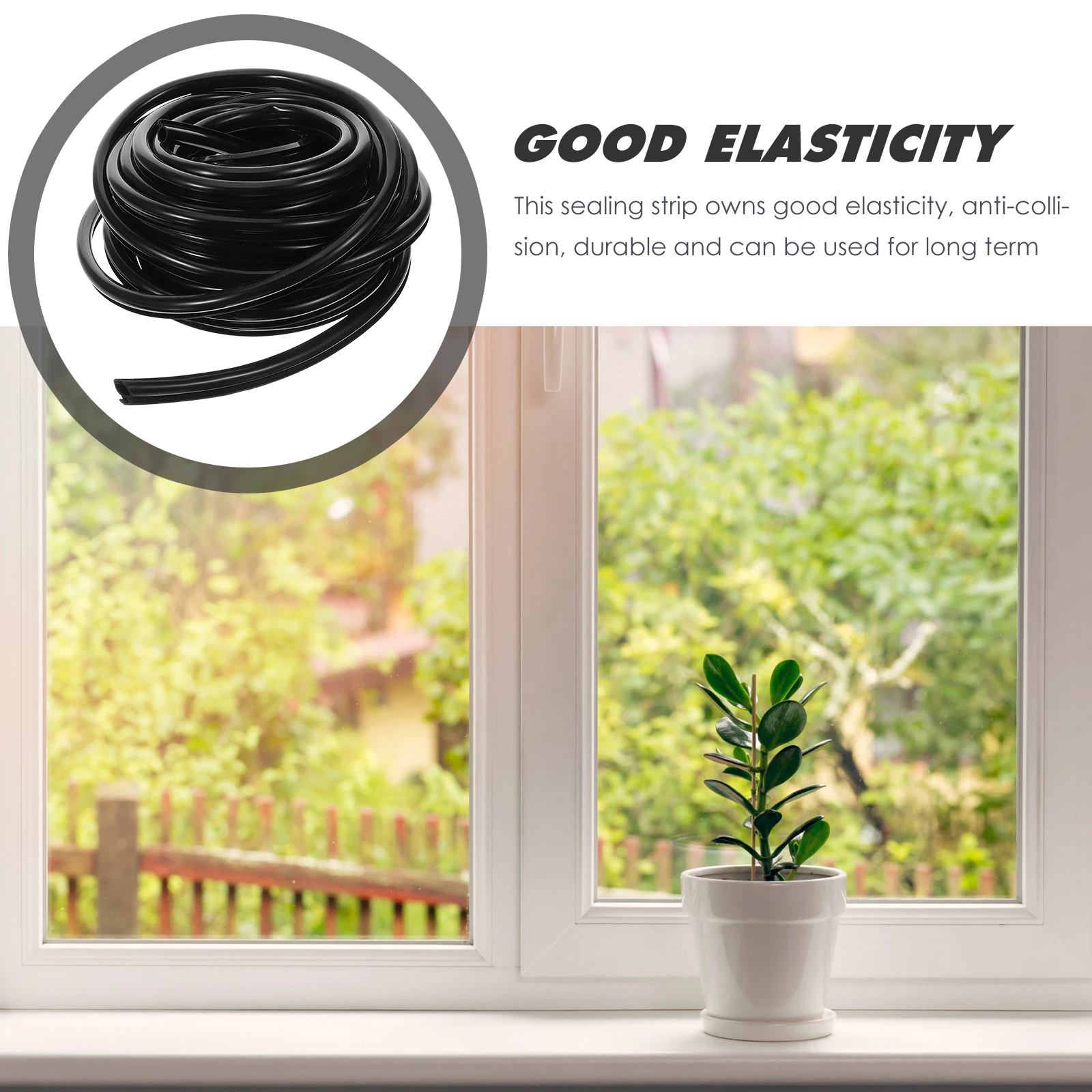 

Sealing Strip For Doors Windows Windproof Waterproof Weather Stripping Door Seal Gap Proof Window Seal Strip Self-Adhesive