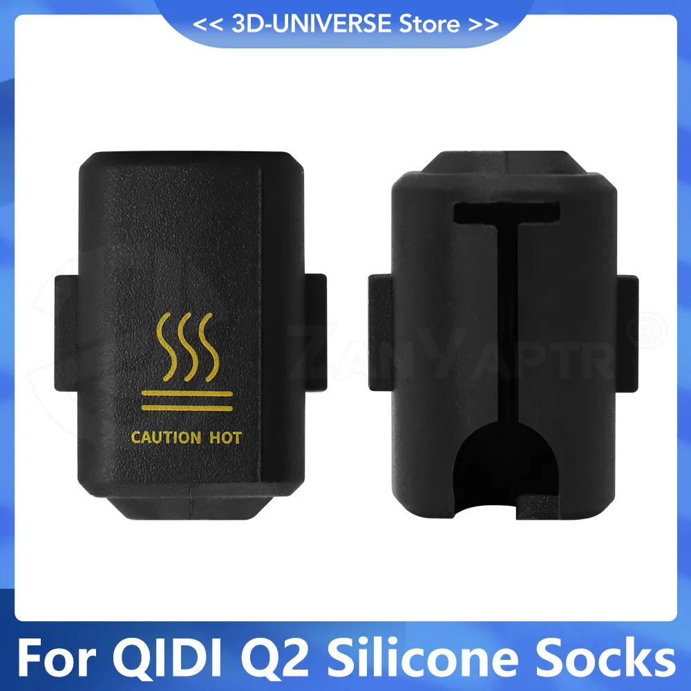 

Silicone Protector Cover for Qidi Q2 3D Printer Anti-Slip Shock Absorption Durable 3D Printer Replacement Accessories Parts