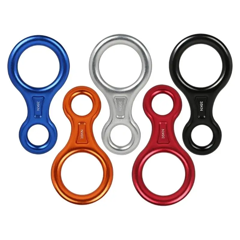 

Outdoor Climbing 35KN Descender, Figure Eight Equipment for Efficient Rappelling